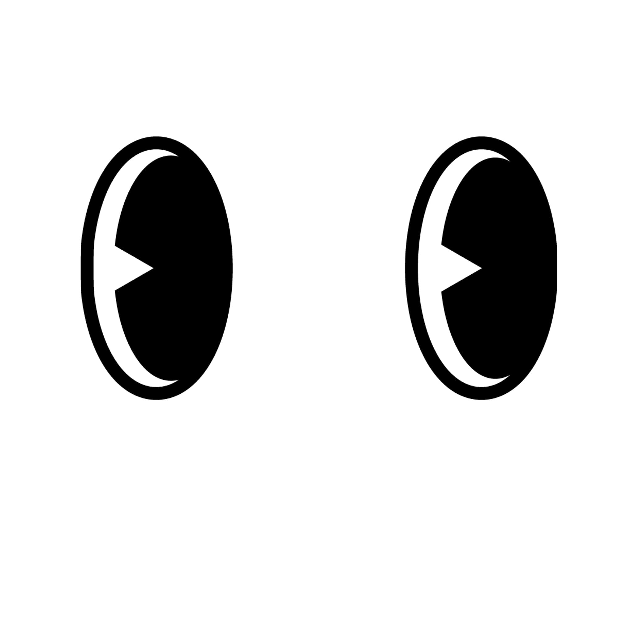 Two oversized cartoon googly eyes on white background — the universal symbol for 'I have no idea what I'm doing but I'm watching'