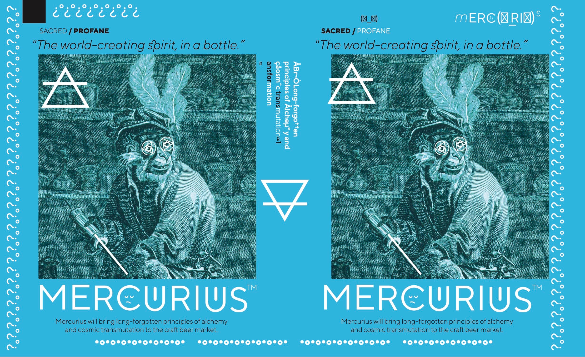 Mercurius brand — can packaging